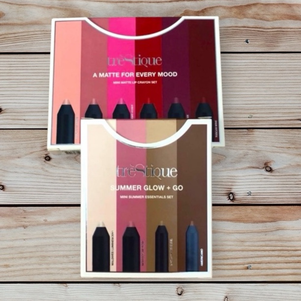 Trestique crayons lip/face/eye bundle all new in box